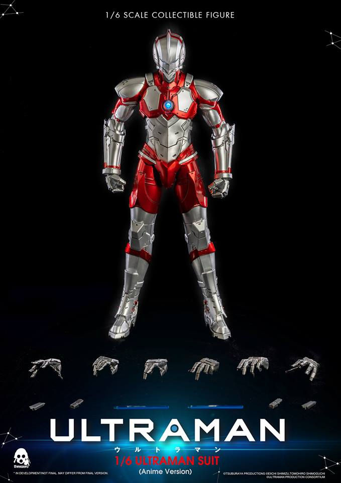 Thumbnail: threezero 1/6 ULTRAMAN SUIT (Anime Version)