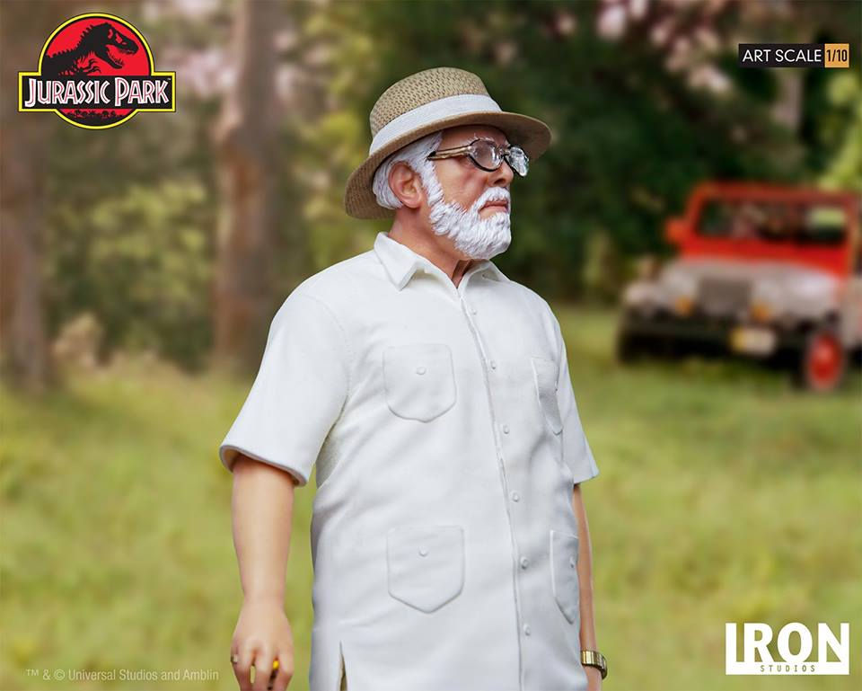 IRON STUDIOS 1/10 : JURASSIC PARK JOHN HAMMOND