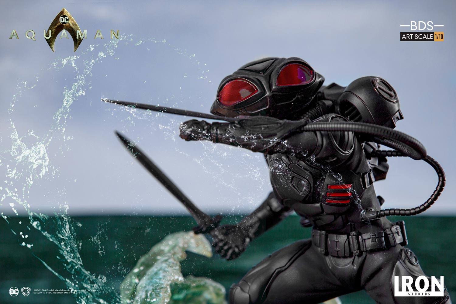 IRON STUDIOS 1/10 : BLACK MANTA