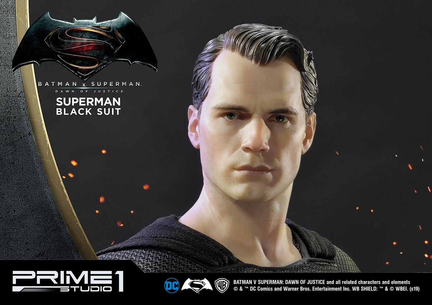 PRIME1STUDIO 1/2 : Superman Black Suit