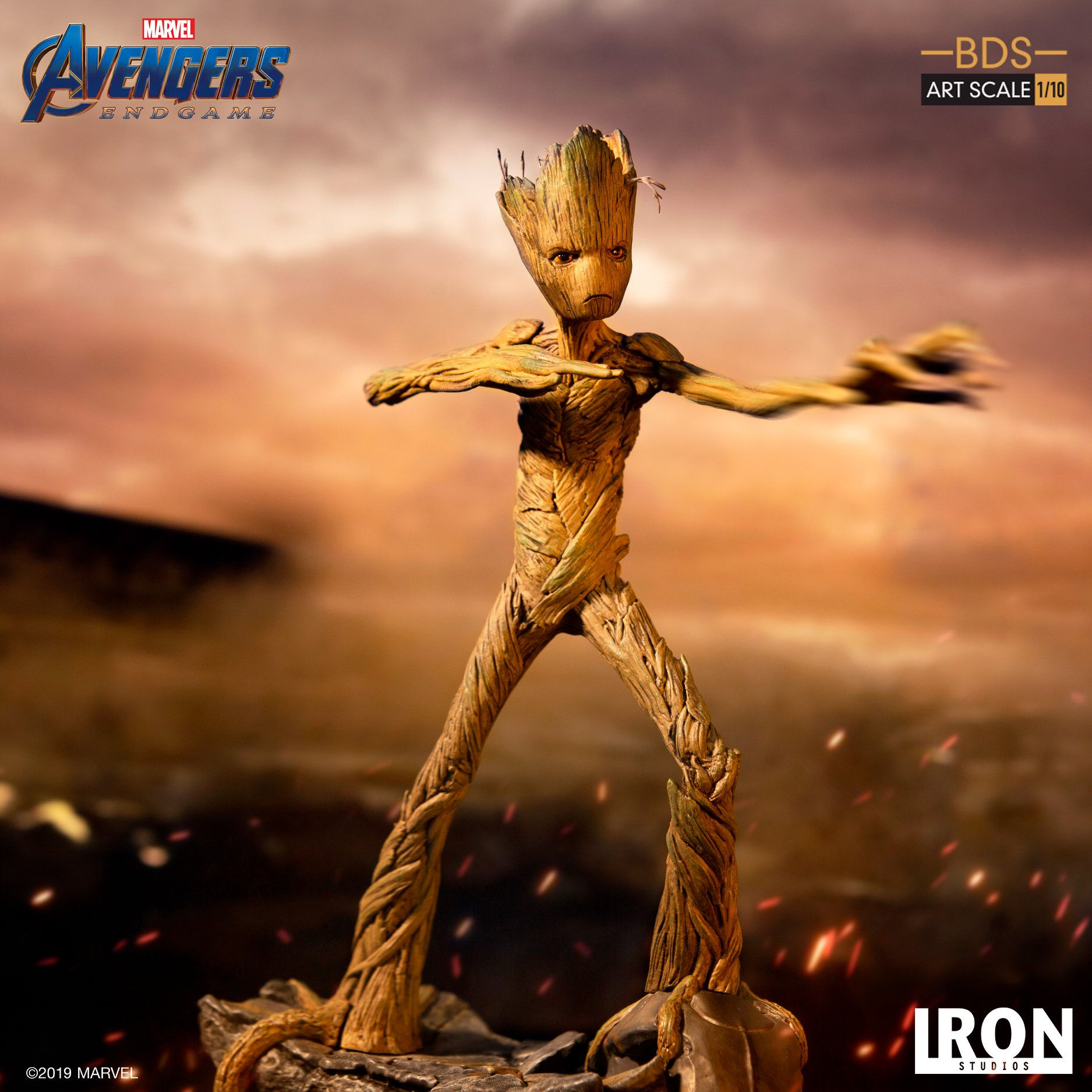 IRON STUDIOS 1/10 : Avengers: Endgame Groot