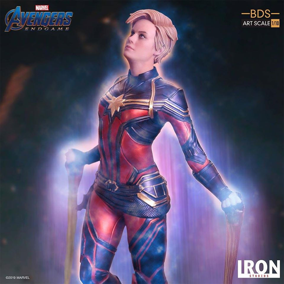 IRON STUDIOS 1/10 : Avengers: Endgame Captain Marvel