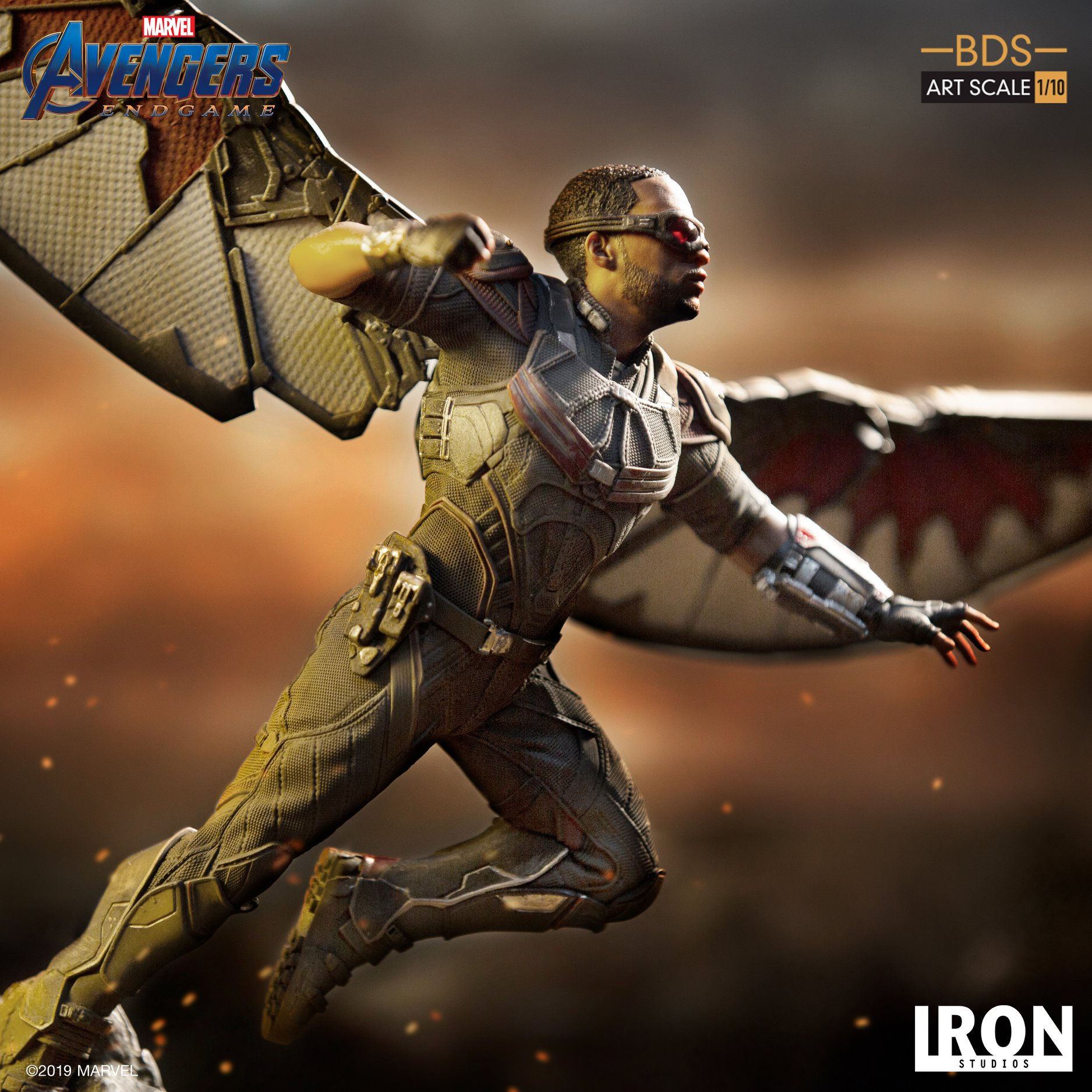 IRON STUDIOS 1/10 : Avengers: Endgame Falcon