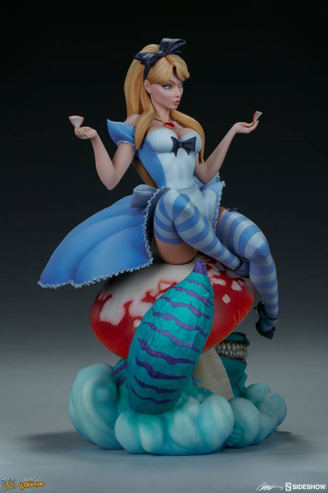 Thumbnail: SIDESHOW STATUE : ALICE IN WONDERLAND