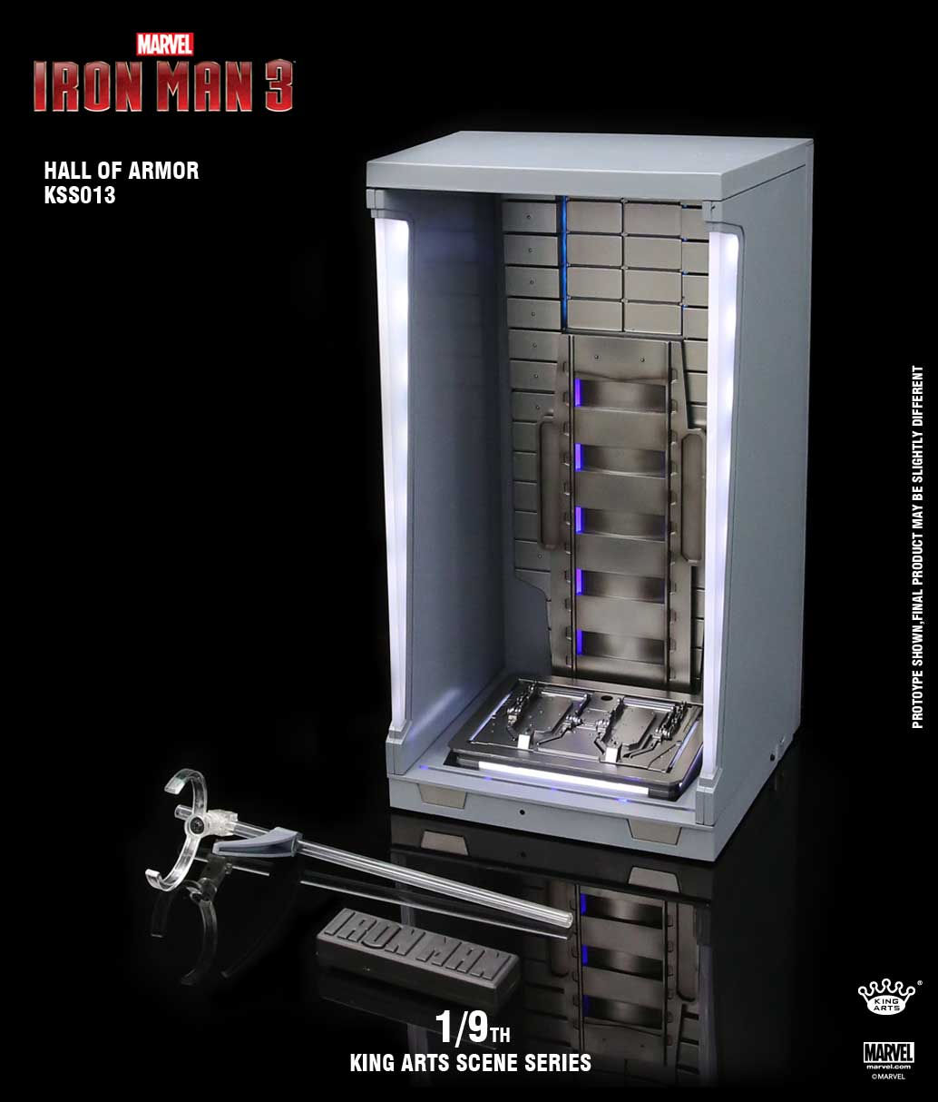 KING ARTS : IRONMAN MK I - VII HALL OF ARMOR