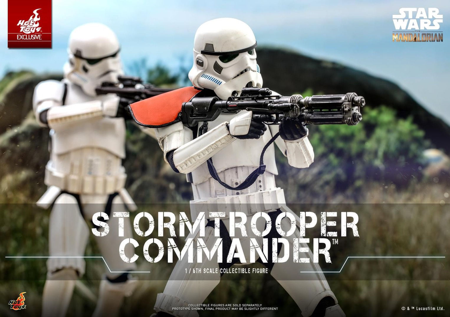 HOT TOYS 1/6 : STAR WARS™ THE MANDALORIAN™ STORMTROOPER COMMANDER™