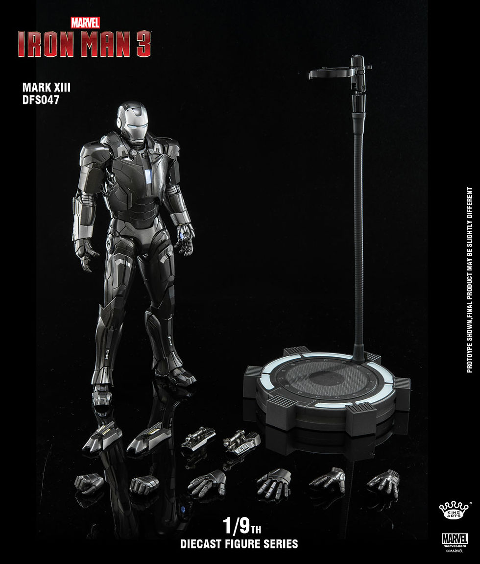 Thumbnail: KING ARTS : IRONMAN MARK XIII [Mk13] 1/9 DIECAST