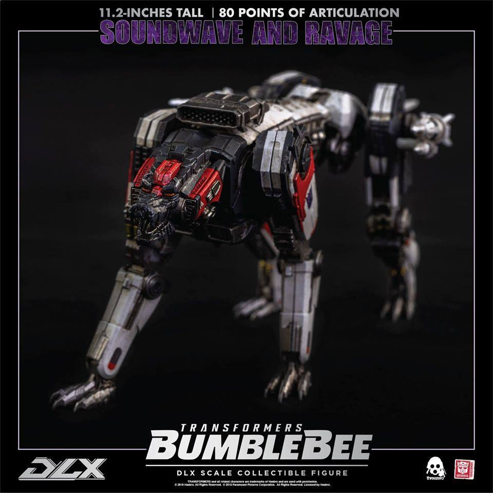 Thumbnail: threeZero Transformers DLX Series: Soundwave and Ravage