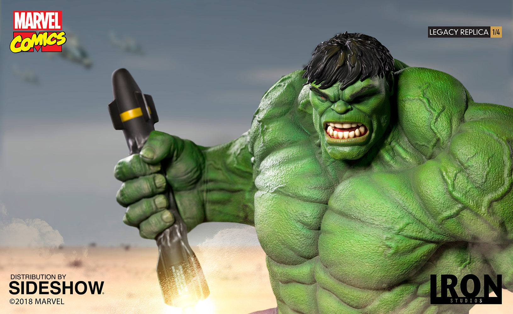 IRON STUDIOS 1/4 : HULK