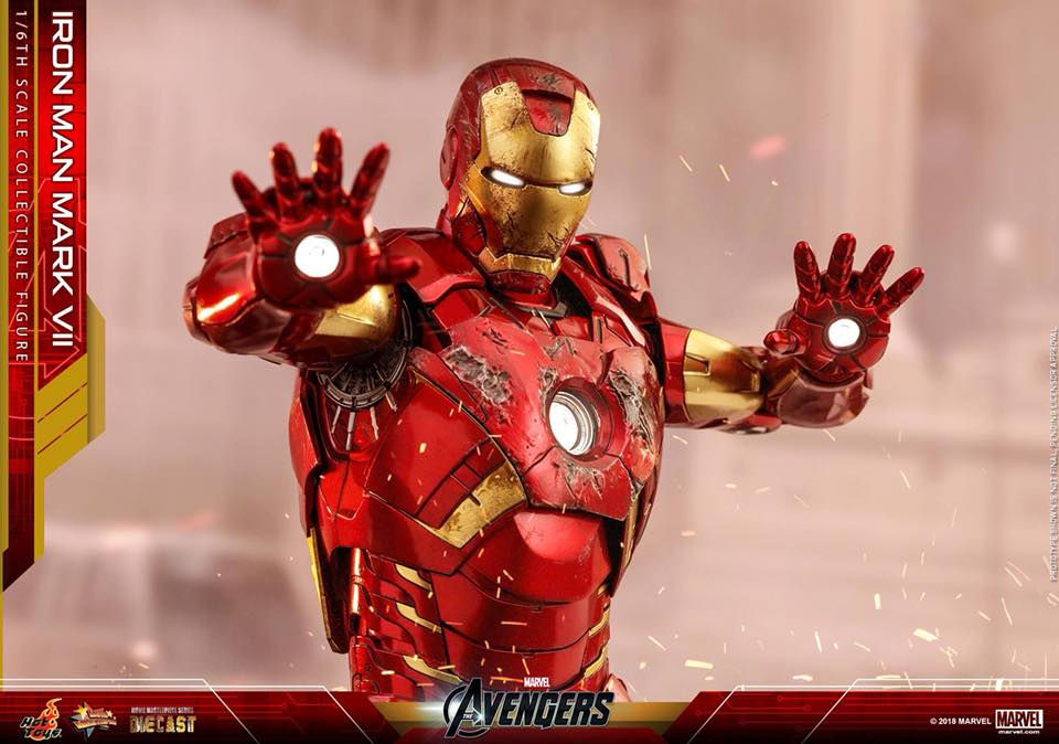 Hot Toys : THE AVENGERS IRON MAN MARK VII
