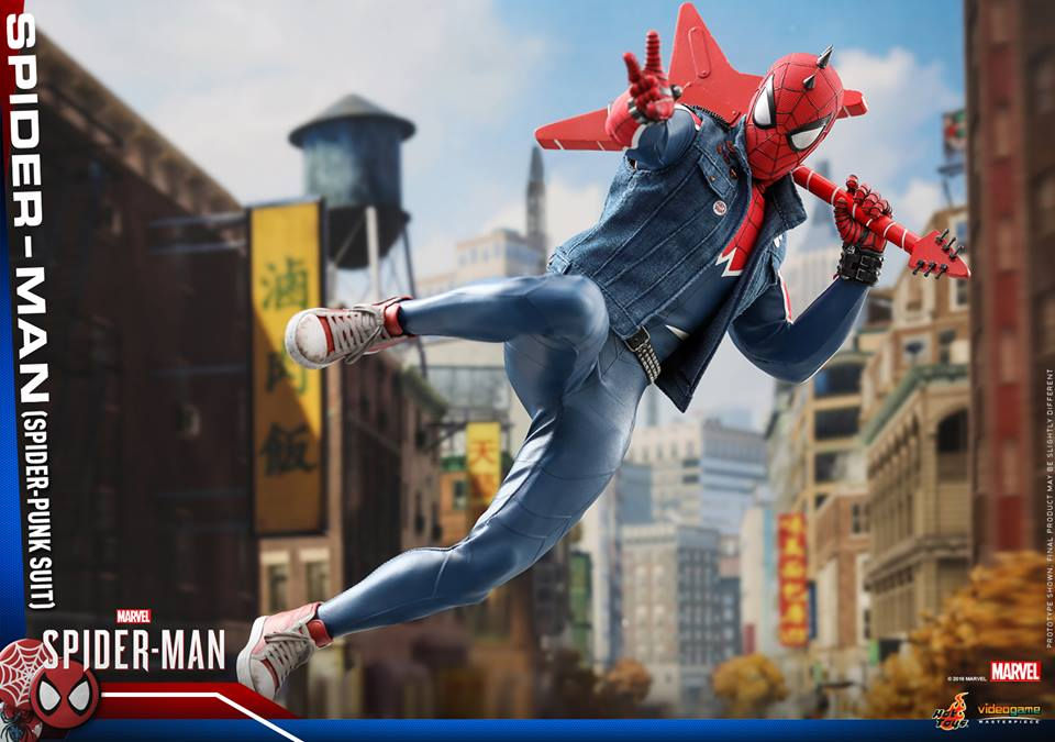 Thumbnail: Hot Toys : MARVEL'S SPIDER-MAN (SPIDER-PUNK SUIT)