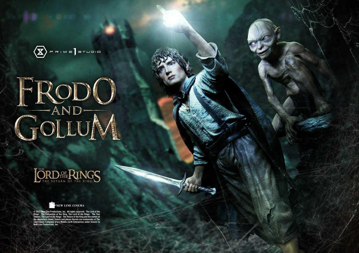 Prime 1 Studio 1/4 : Frodo & Gollum