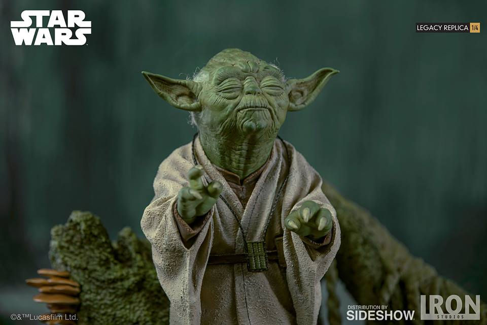 IRON STUDIOS STAR WARS YODA 1/4 SCALE STATUE