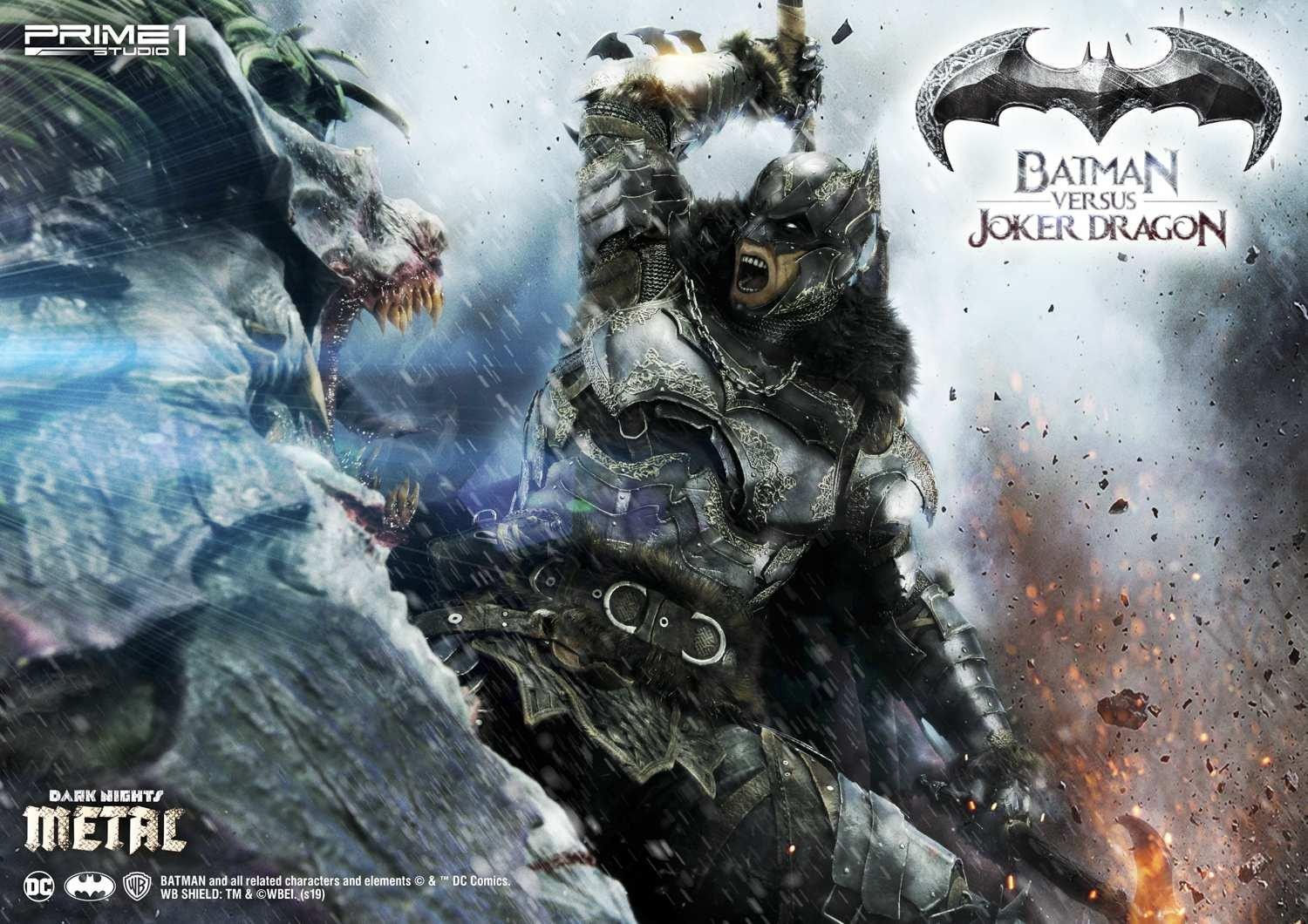 PRIME1STUDIO 1/3 : Batman Versus Joker Dragon