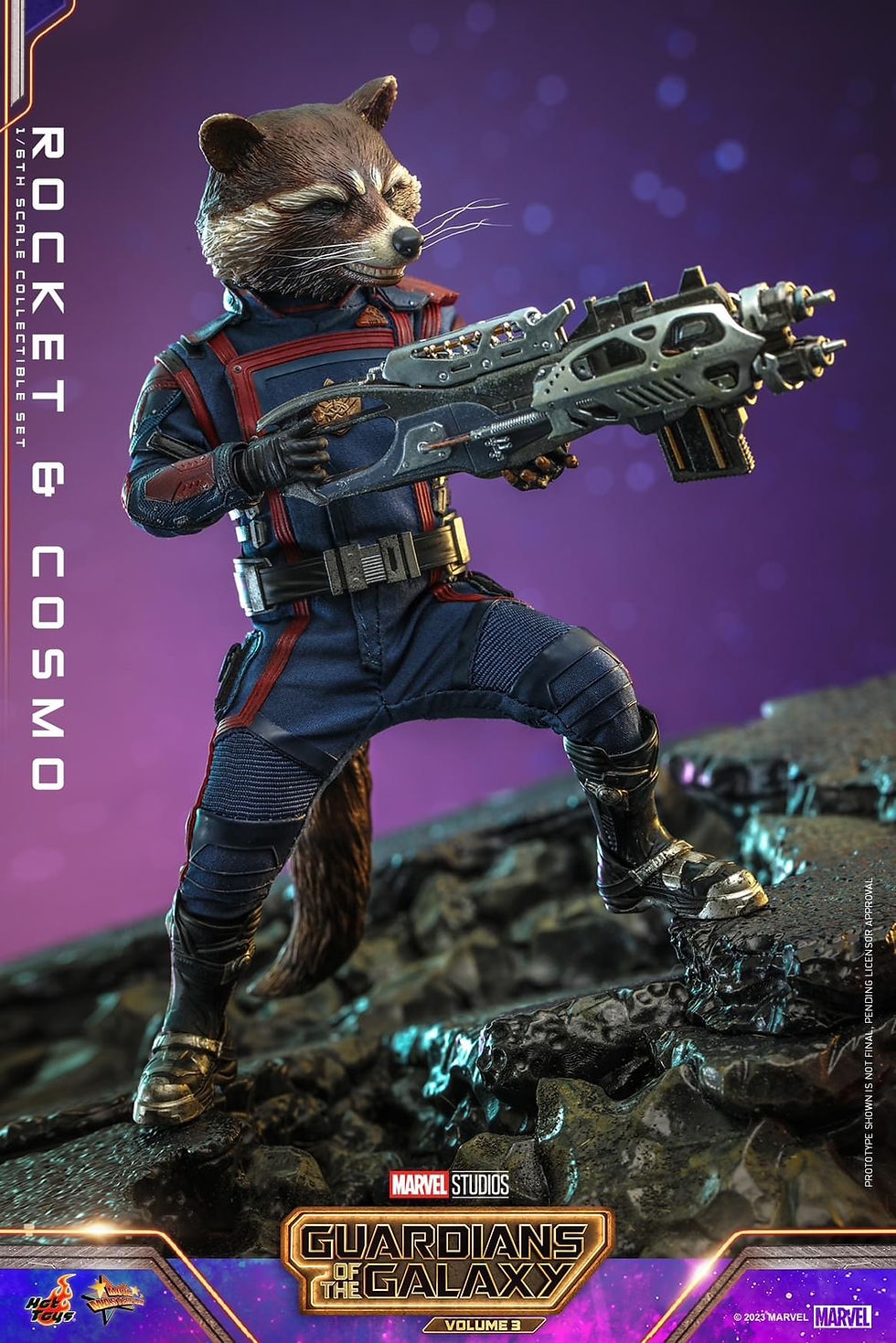 Thumbnail: [LIMIT ORDER] HOT TOYS MMS708 : ROCKET AND COSMO