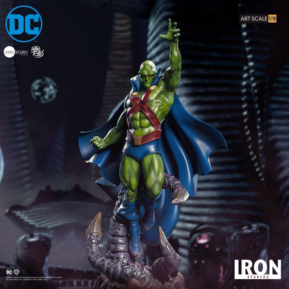 IRON STUDIOS 1/10 : Martian Manhunter by Ivan Reis Serie