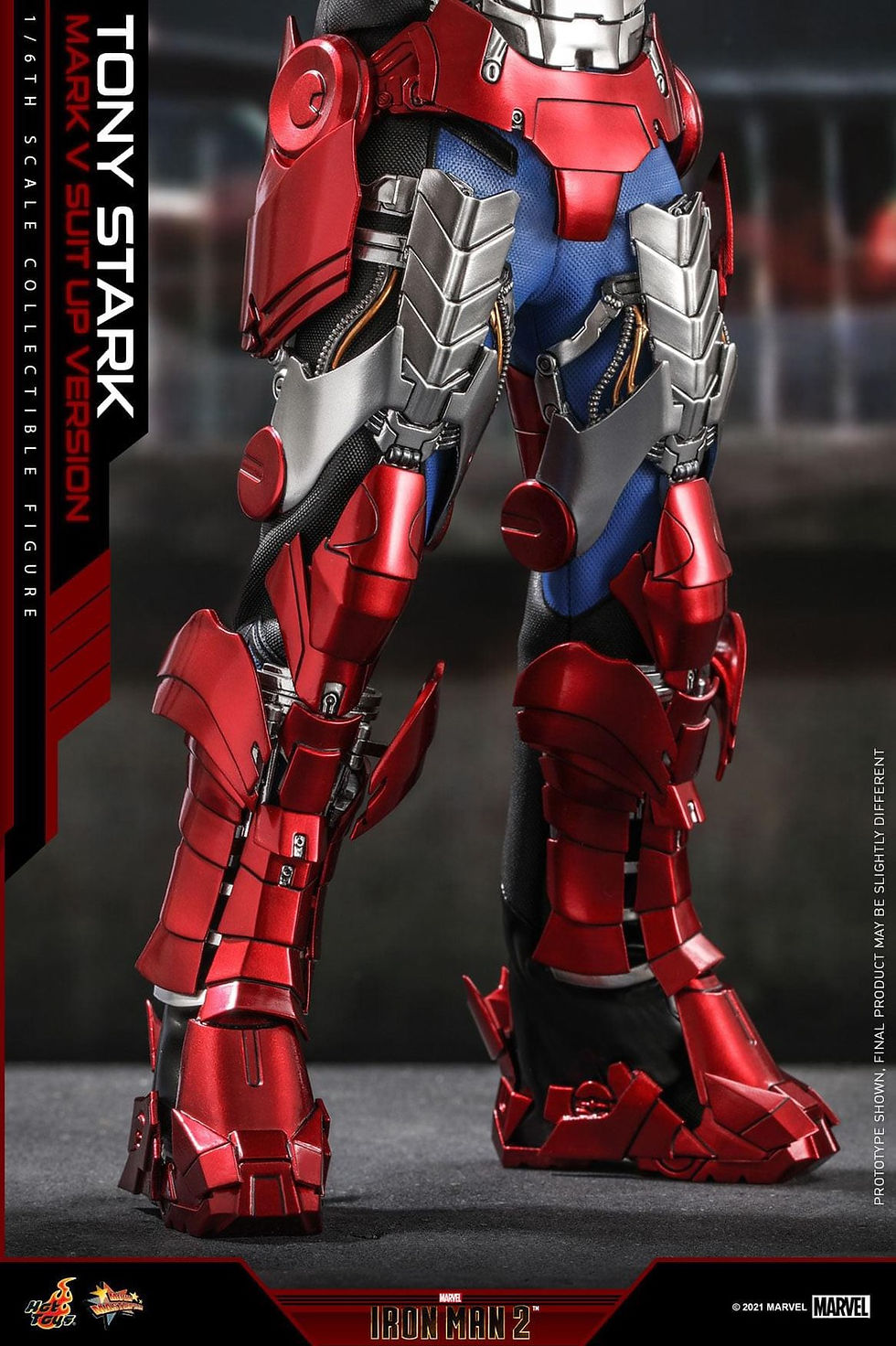 Thumbnail: HOT TOYS 1/6 :  IRON MAN 2 1/6TH SCALE TONY STARK (MARK V SUIT UP VERS
