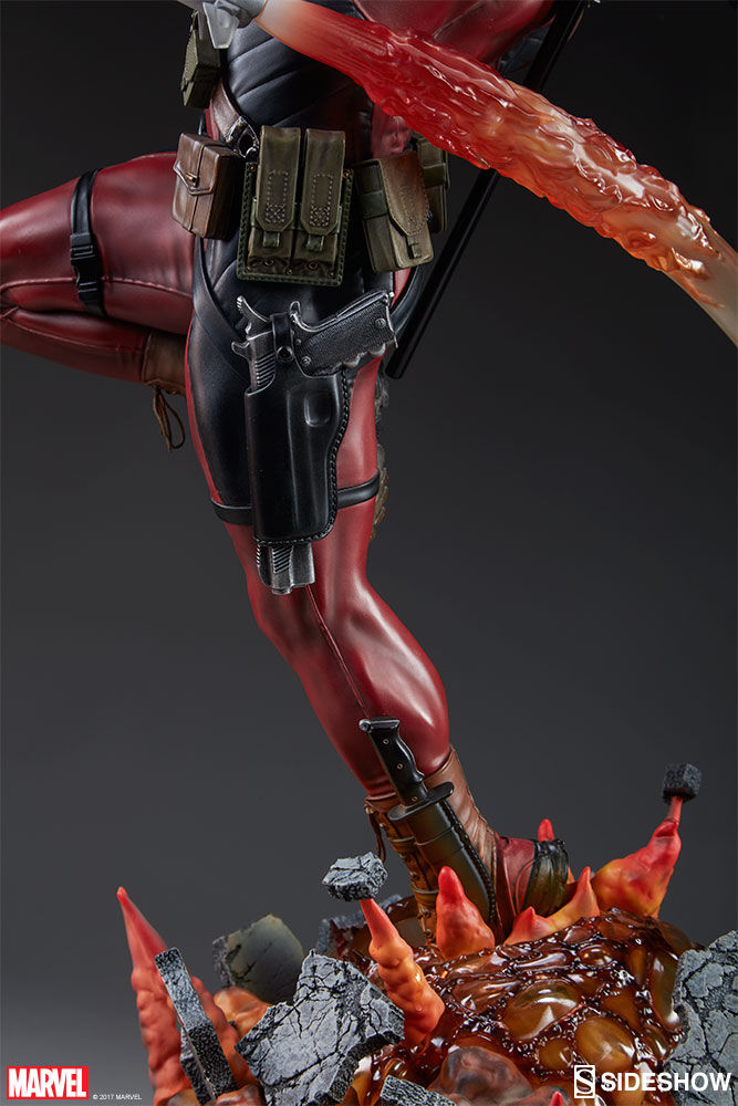 Thumbnail: SIDESHOW PFF : DEADPOOL HEAT-SEEKER 1/4