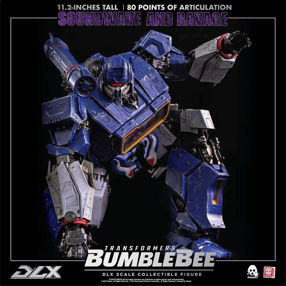 Thumbnail: threeZero Transformers DLX Series: Soundwave and Ravage