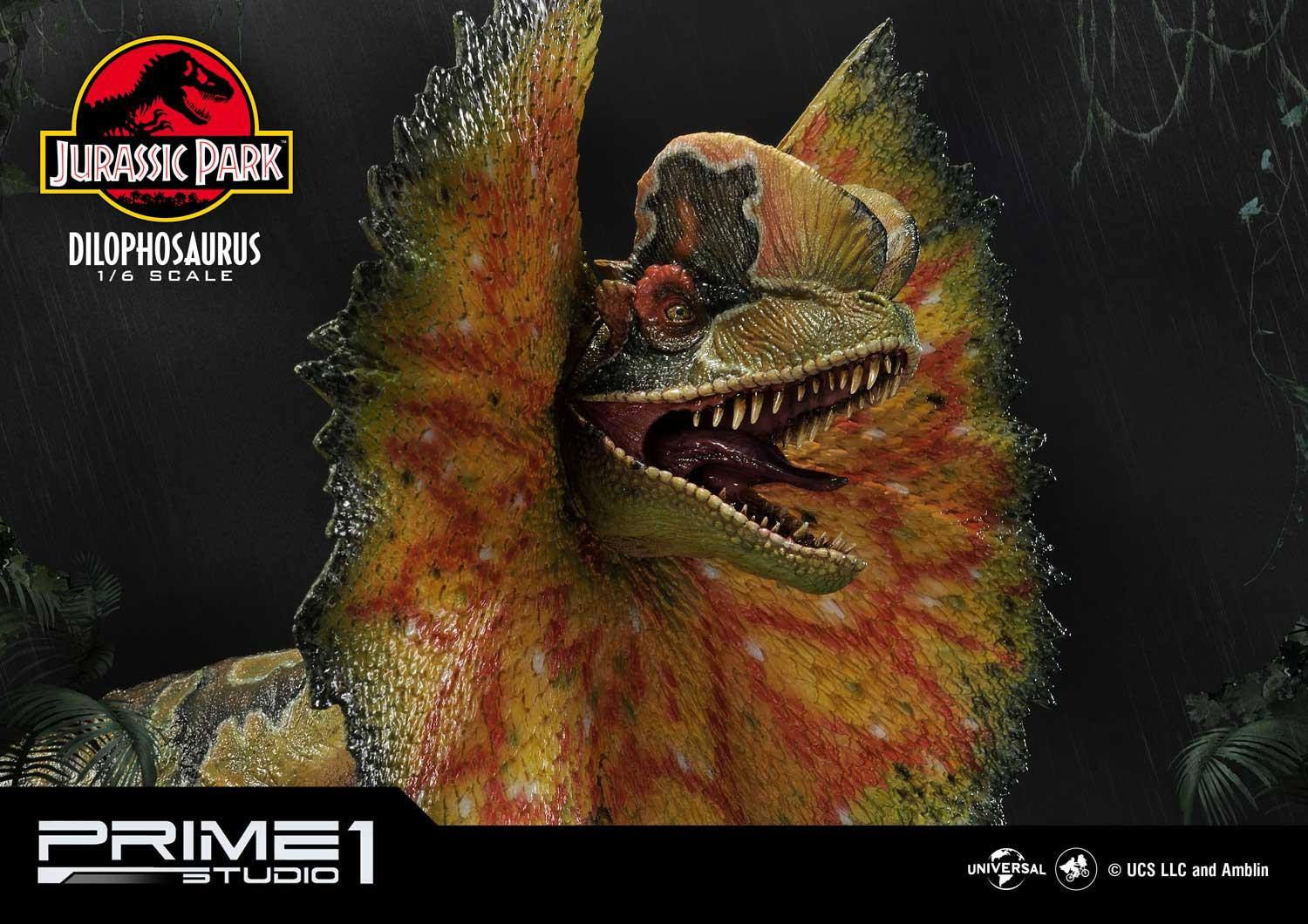 Prime 1 Studio 1/6 : Dilophosaurus (Jurassic Park)
