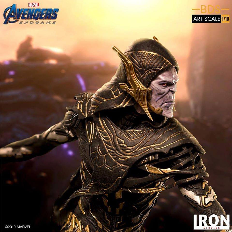 IRON STUDIOS 1/10 : Avengers: Endgame Corvus Glaive Black Orde Order De