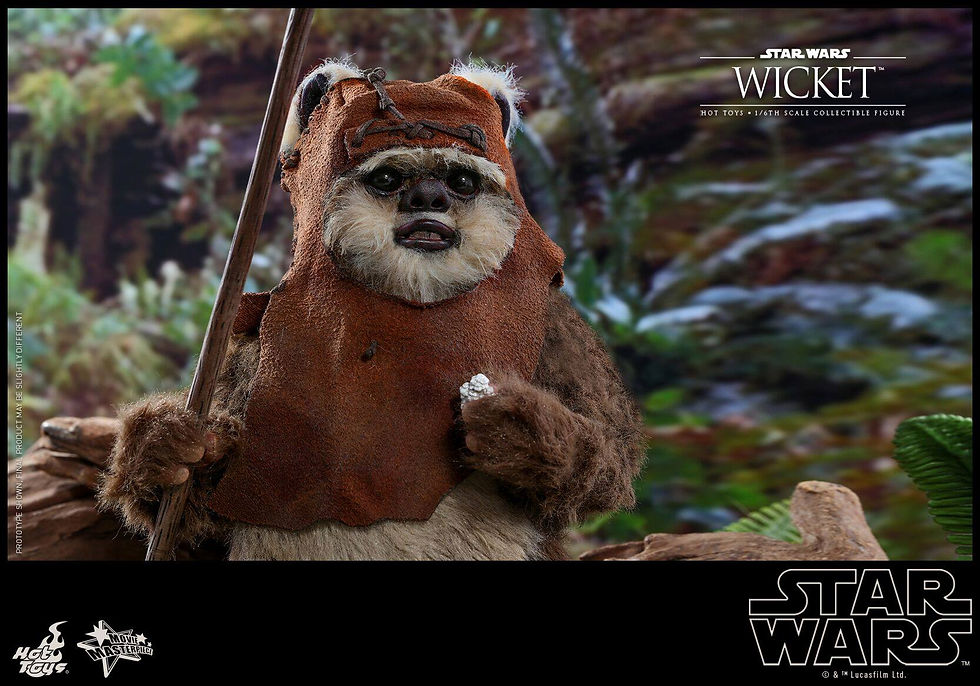 Thumbnail: Hot Toys : STAR WARS: RETURN OF THE JEDI WICKET