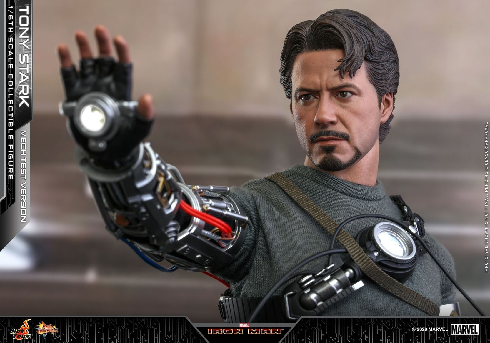 HOT TOYS 1/6 : IRON MAN TONY STARK (MECH TEST VERSION)