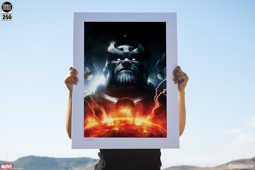 Thumbnail: SIDESHOW : ART PRINT The Thanos Imperative Ignition