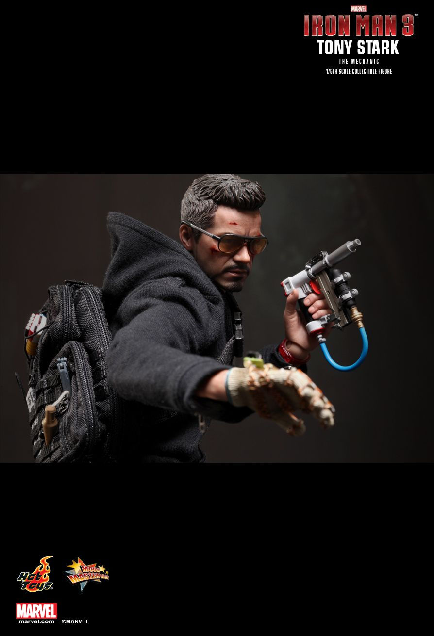 Hot Toys : IRON MAN 3 TONY STARK (THE MECHANIC)