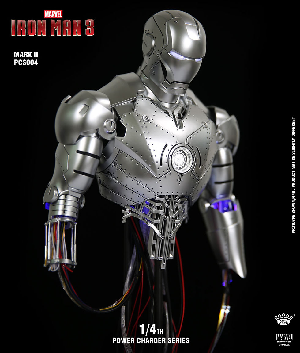Thumbnail: KING ARTS : Ironman Mark II [2] Repair Version Charger Statue