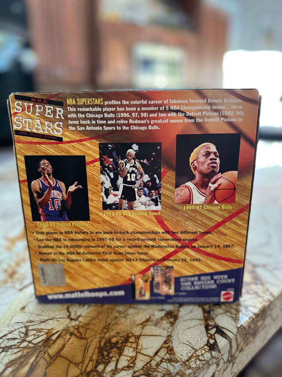 Thumbnail: VINTAGE DENNIS RODMAN FIGURE COLLECTORS 3PACK