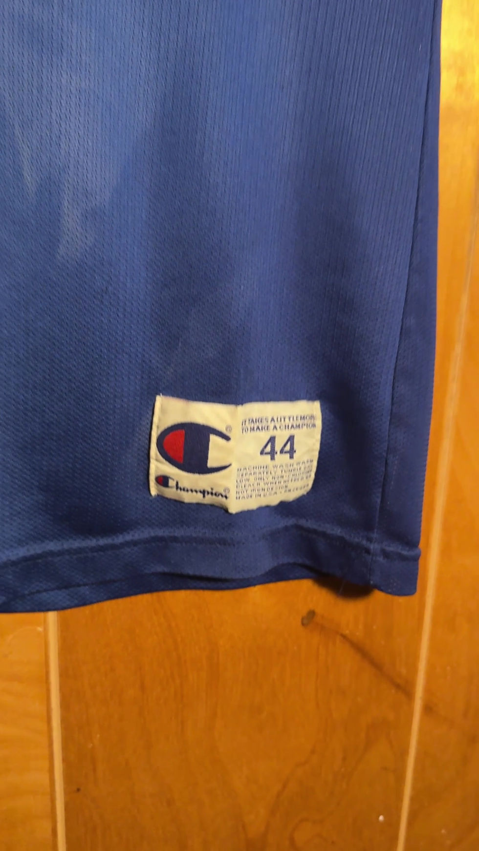 Thumbnail: VINTAGE TIMBERWOLVES DONYELL MARSHALL CHAMPION JERSEY SIZE LARGE