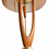 Thumbnail: Adrian Pearsall Teak Wood Table Lamps from Modeline