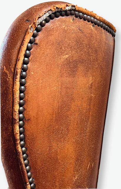 Thumbnail: Vintage French Wingback Club Chair