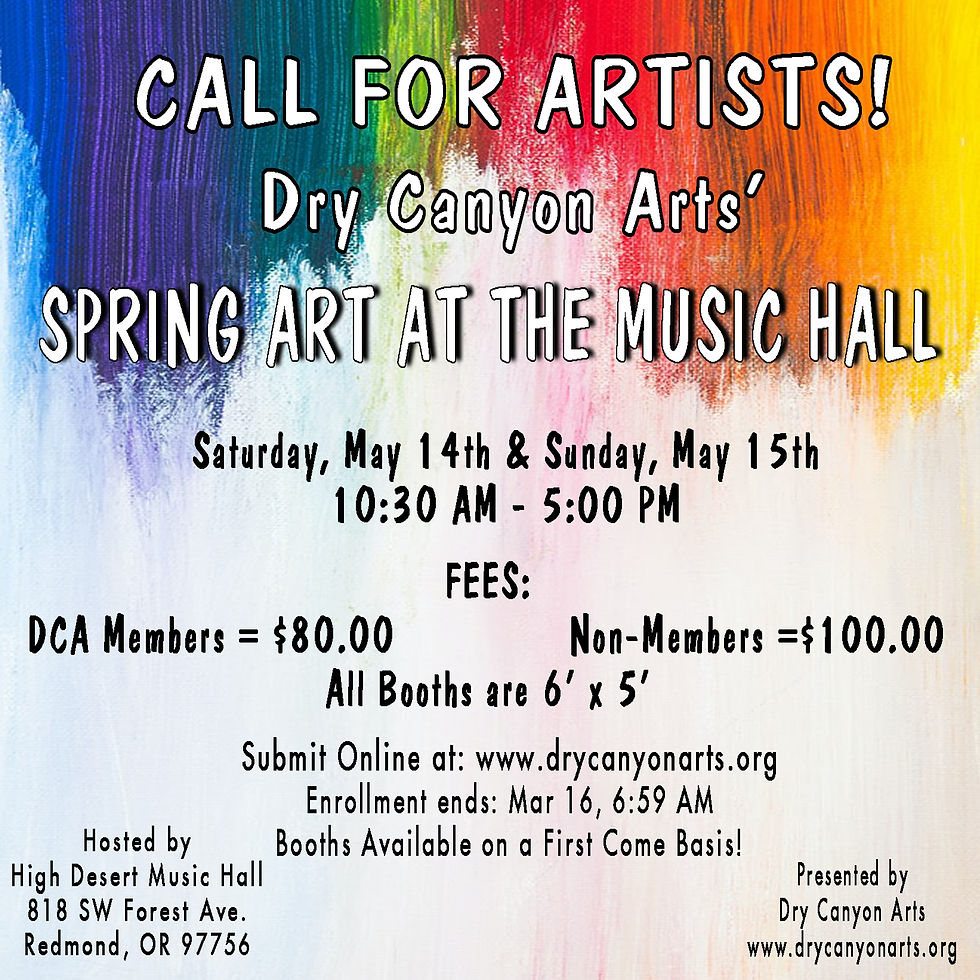 Spring Art at the Music Hall 2022