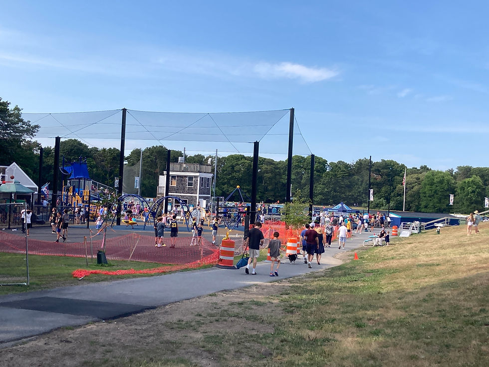 Approaching Stony Brook Field. Photo by Paul Baker, Stadium Journey.