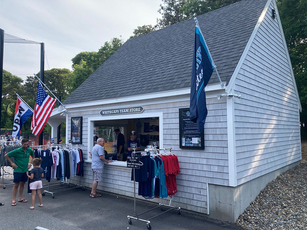 Whitecaps Team Store at Stony Brook Field. Photo by Paul Baker, Stadium Journey.