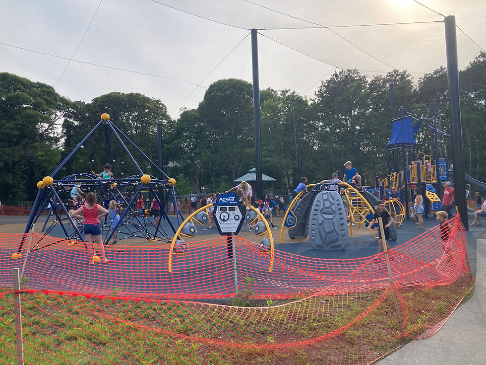 Playground at Stony Brook Field. Photo by Paul Baker, Stadium Journey.