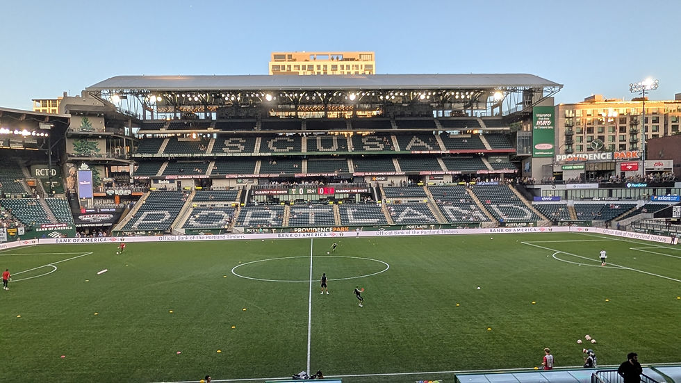 Providence Park Grandstand. Photo by Andrew Kulyk, Stadium Journey.