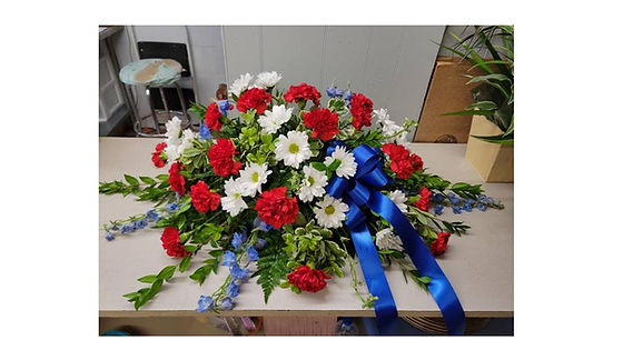 Patriotic Dreams Casket Spray