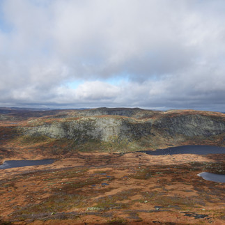 Høstfarger i heia på Eikerapen