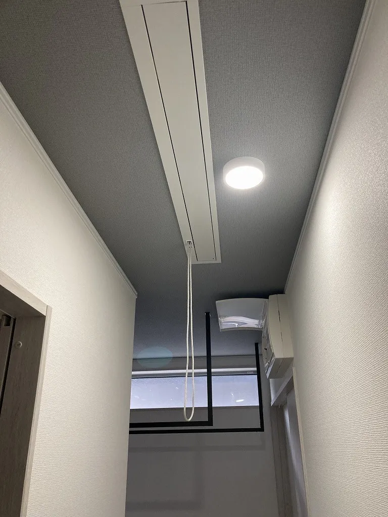 干し姫様　ランドリールーム　室内干し　舞鶴