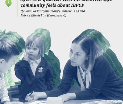 After One Quarter: How the MGC New Life community feels about IBPYP