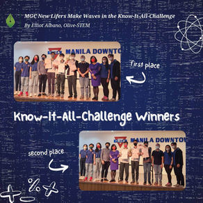 MGC New Lifers Make Waves in the Know-It-All-Challenge