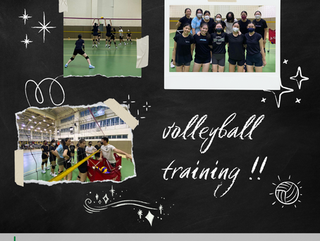 MGCNL Volleyball Jumps Back to In-person Training