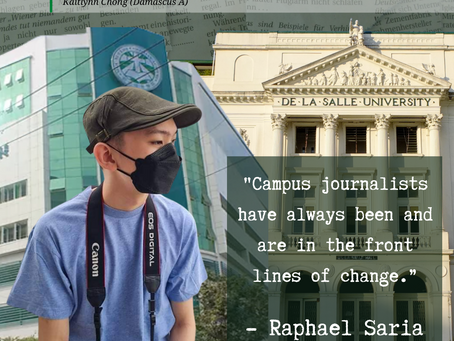 Campus Journalism: Frontliners to Change