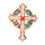 Thumbnail: Eagle Frog Haida Cross Sticker