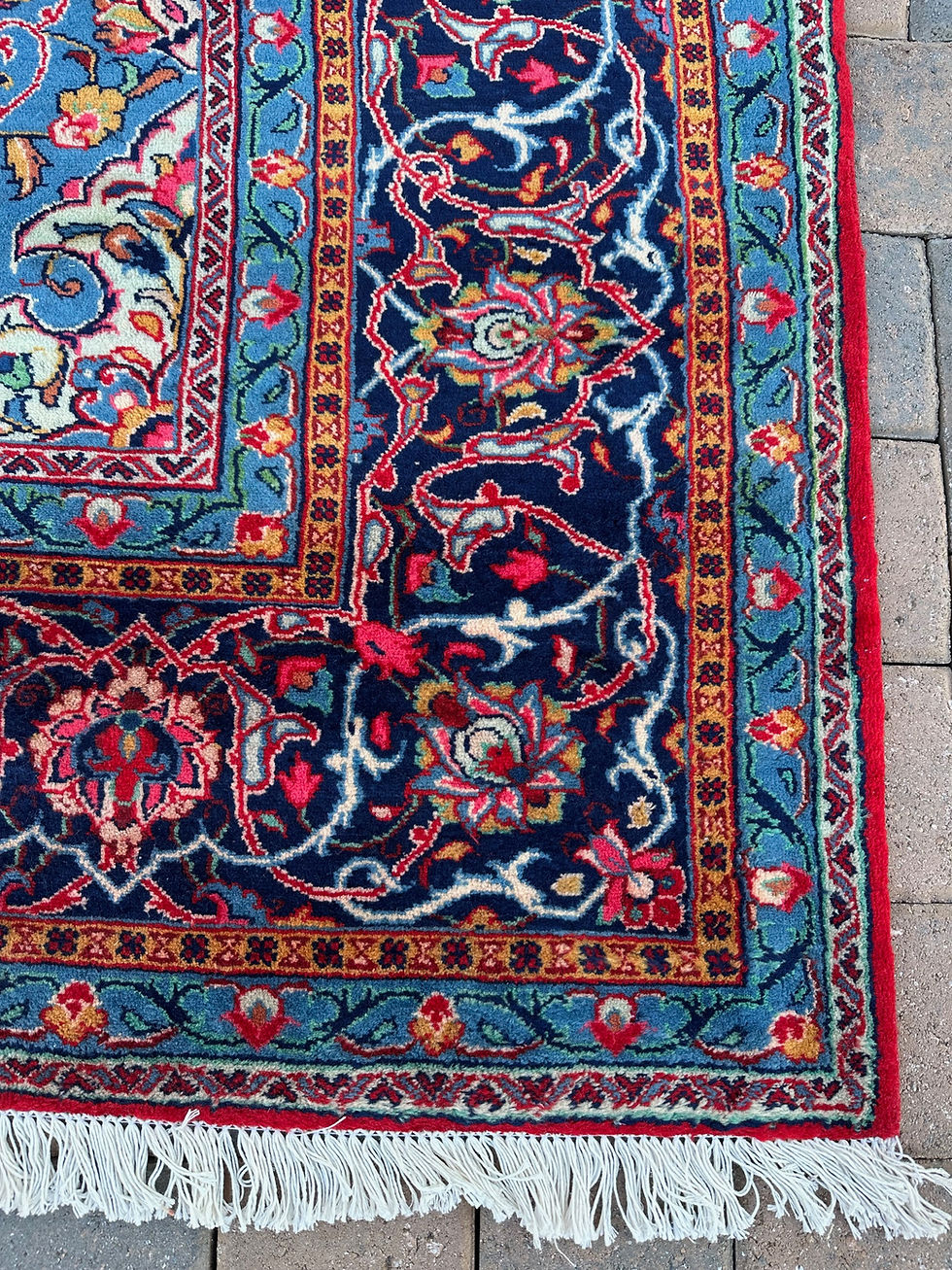 Thumbnail: Handmade Vintage Persian Sarough, Plush Pile, Mint Condition