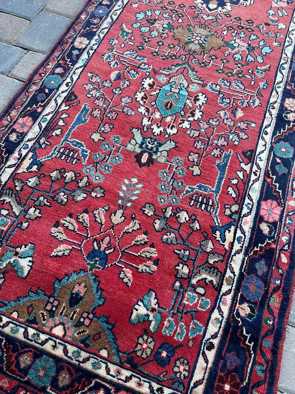 Thumbnail: Persian Sarough Lilihan Runner
