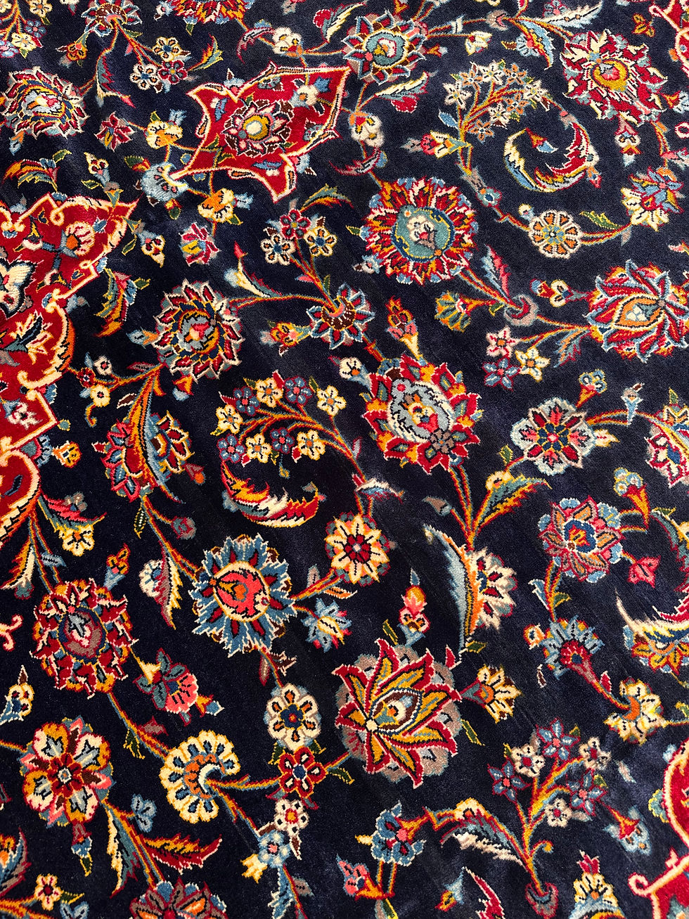 Thumbnail: Handmade New Top Quality Persian Kashan, Classic Medallion Design